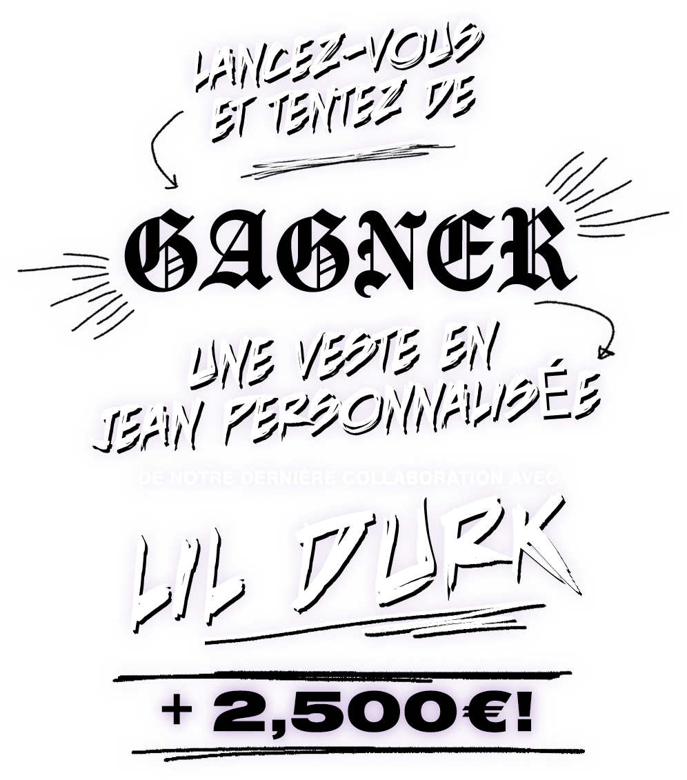 BoohooMAN | Lancez-vous et tentez de gagner une veste en jean personnalisée de notre dernière collaboration avec Lil Durk + 2,500€ !